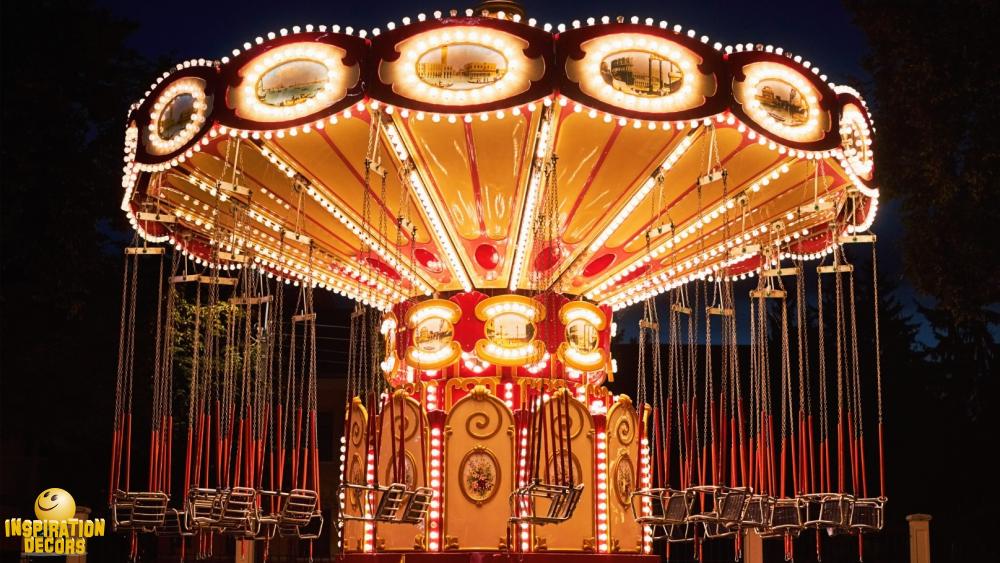 verhuur decor kermis zweefmolen huren